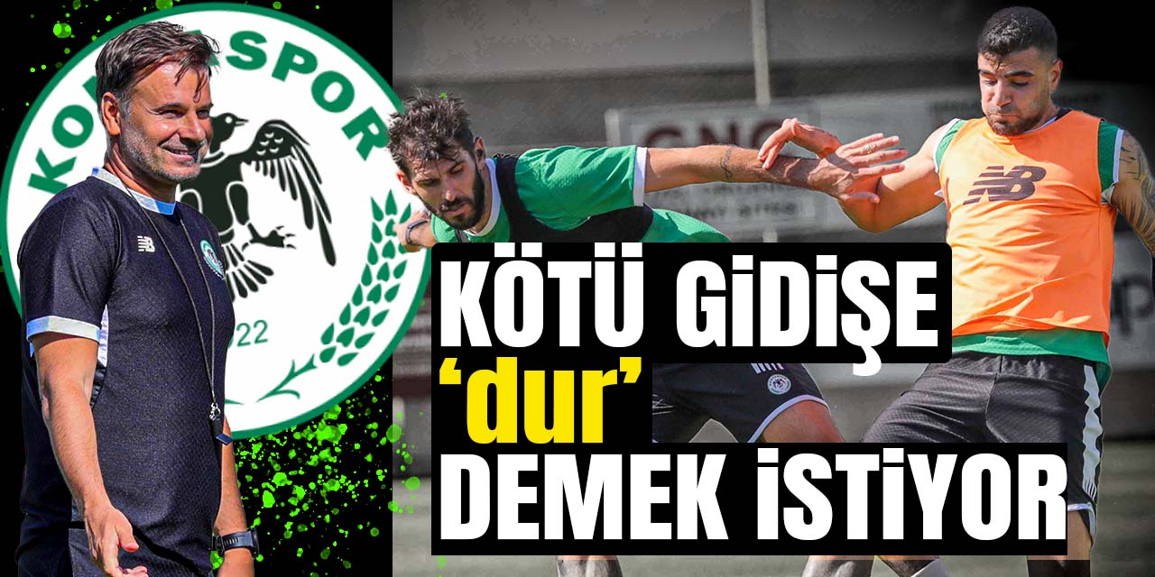Konyaspor kötü gidişata dur demek istiyor