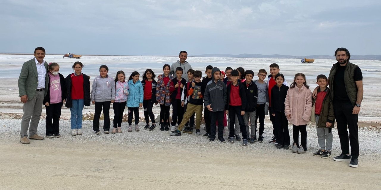 Koyuncu Tuz Fabrikası, Minik Misafirlerini Ağırladı