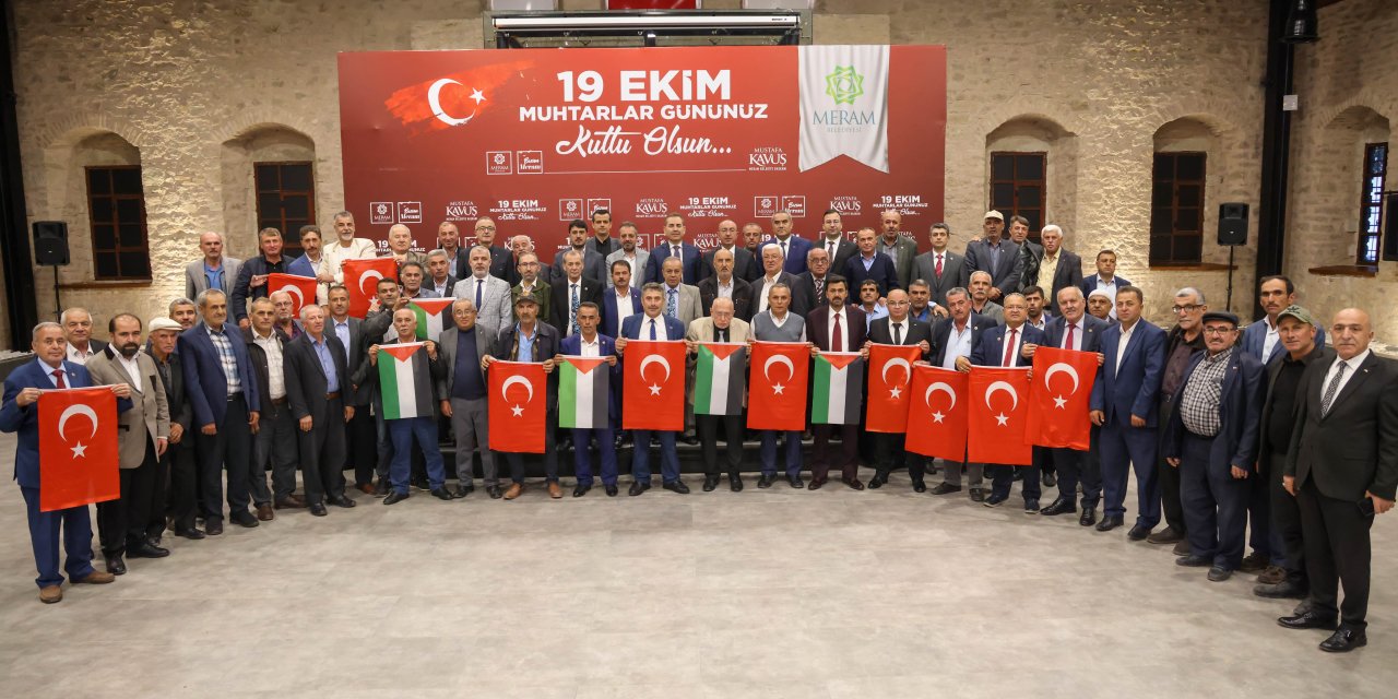 Meram’dan Dünyaya Mesaj: “Zulmün Karşısında Filistin’in Yanındayız”