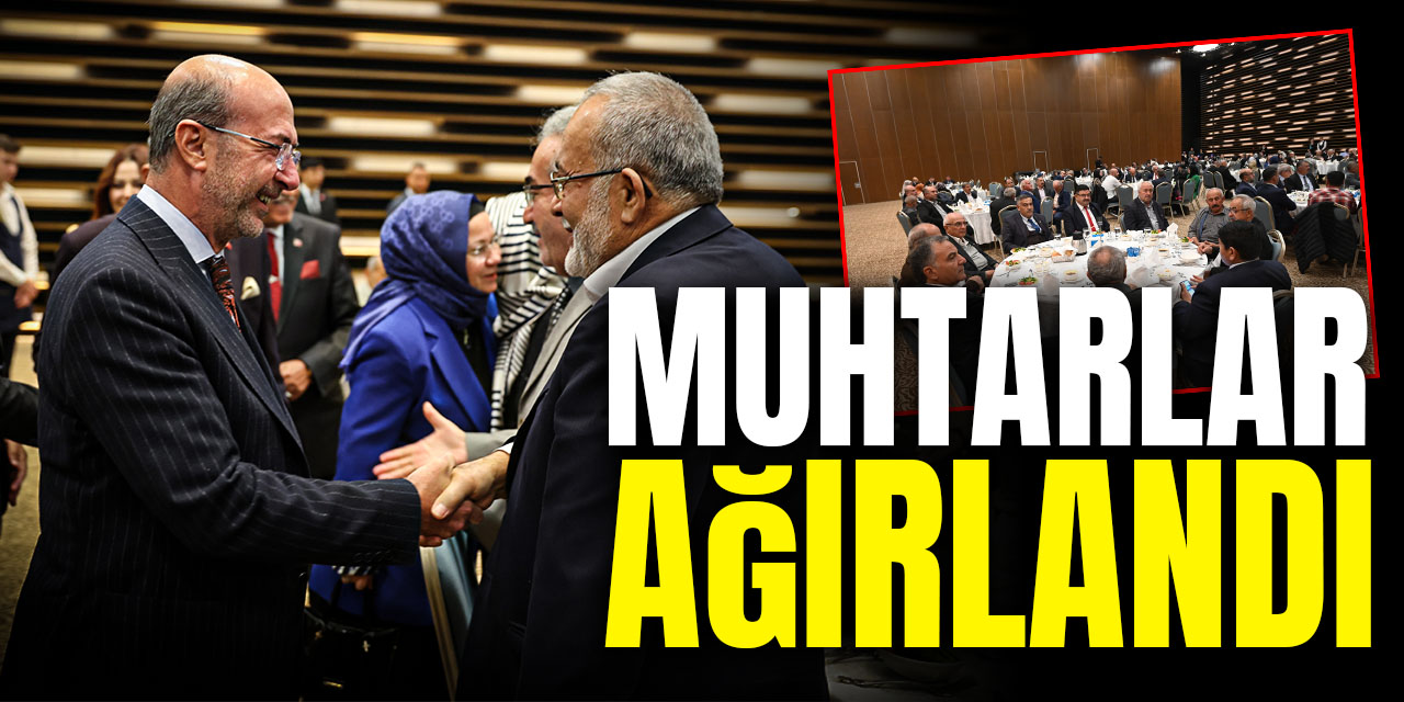 Selçuklu Belediyesi muhtarları ağırladı