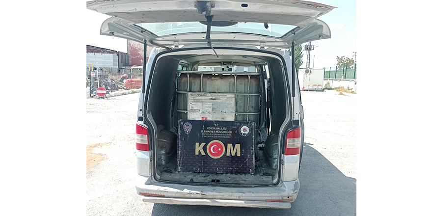 Kaçak akaryakıt operasyonunda 2 şüpheli gözaltına alındı