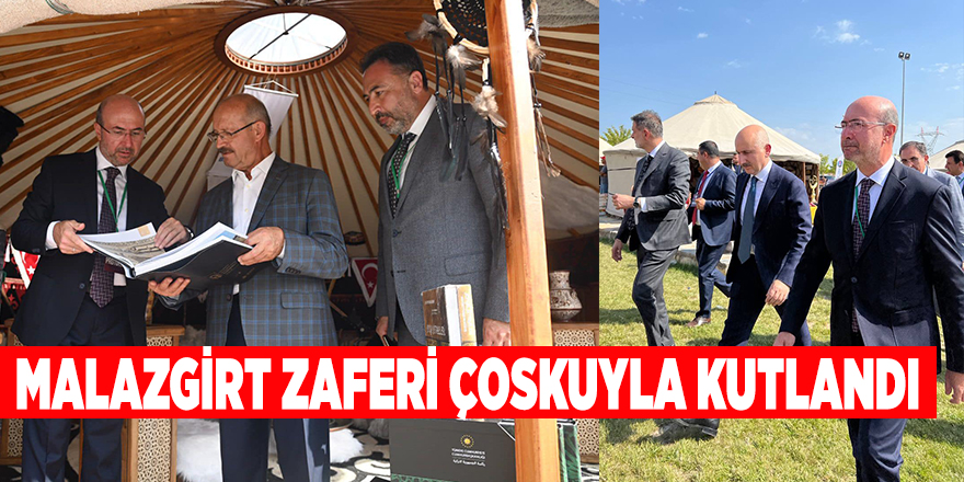 Malazgirt Zaferi Coşkuyla Kutlandı