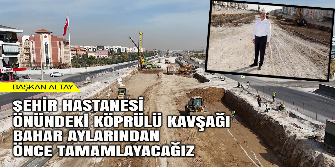 Konya Büyükşehir Belediyesi Çalışmalara Devam Ediyor