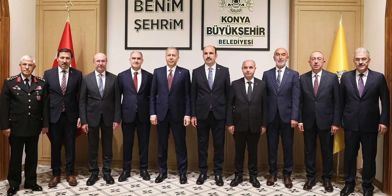 İçişleri Bakanı Yerlikaya Başkan Altay’ı Ziyaret Etti