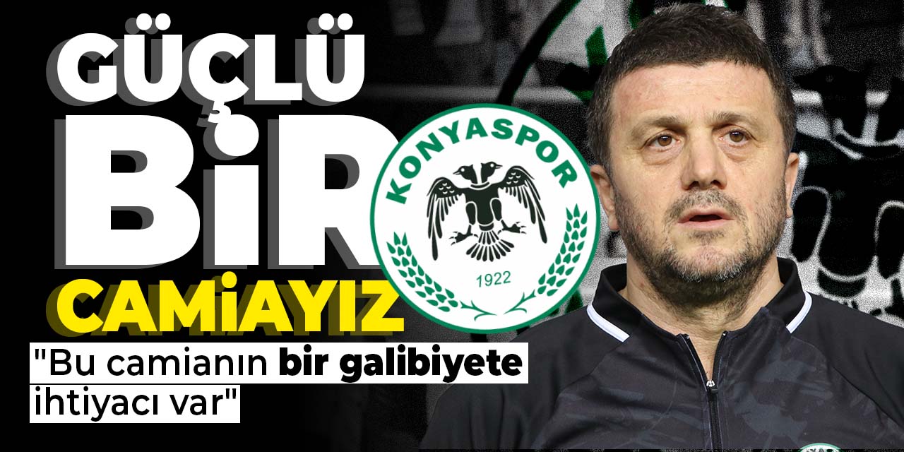 Hakan Keleş: Güçlü bir camiayız
