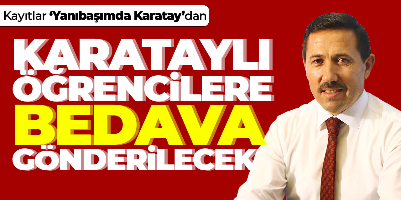 Karataylı öğrencilere her ay bedava gönderilecek!