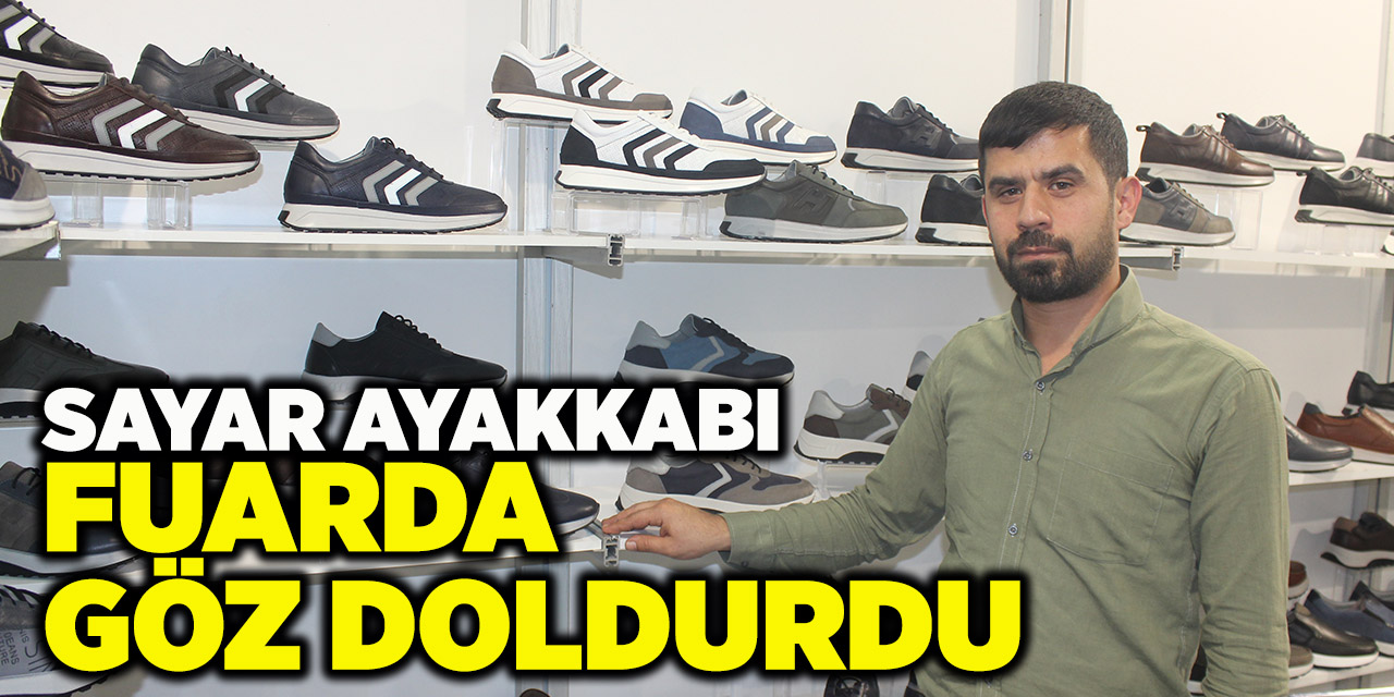Sayar Ayakkabı Fuarda Göz Doldurdu