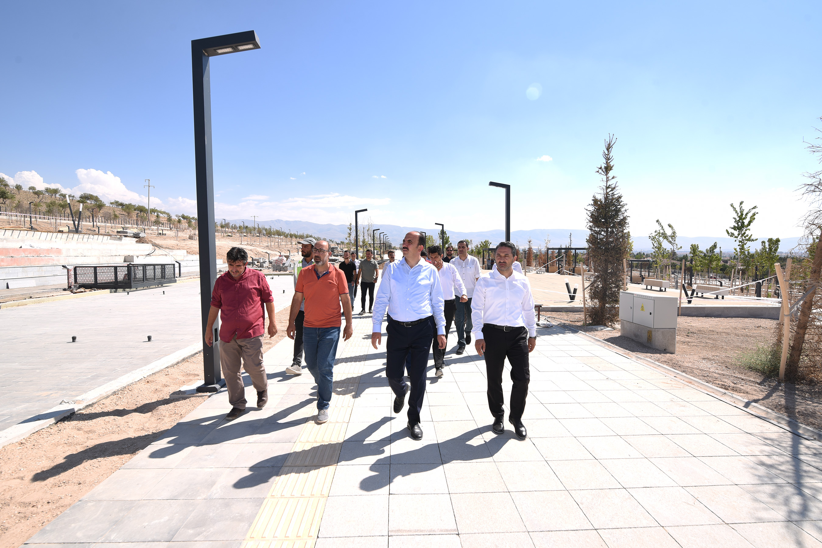 Başkan Altay İncelemelerde Bulundu. Konya’nın En Büyük Millet Bahçesi Ereğli’de Yükseliyor.