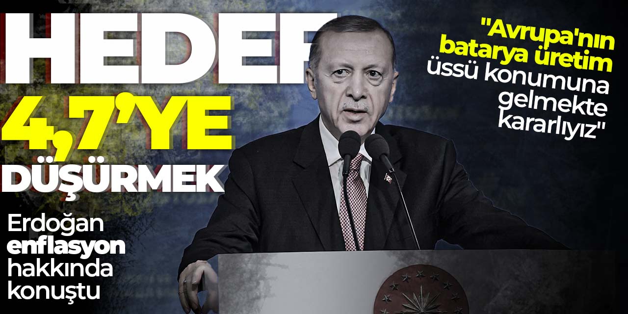 Hedef enflasyonu 4,7'ye düşürmek!