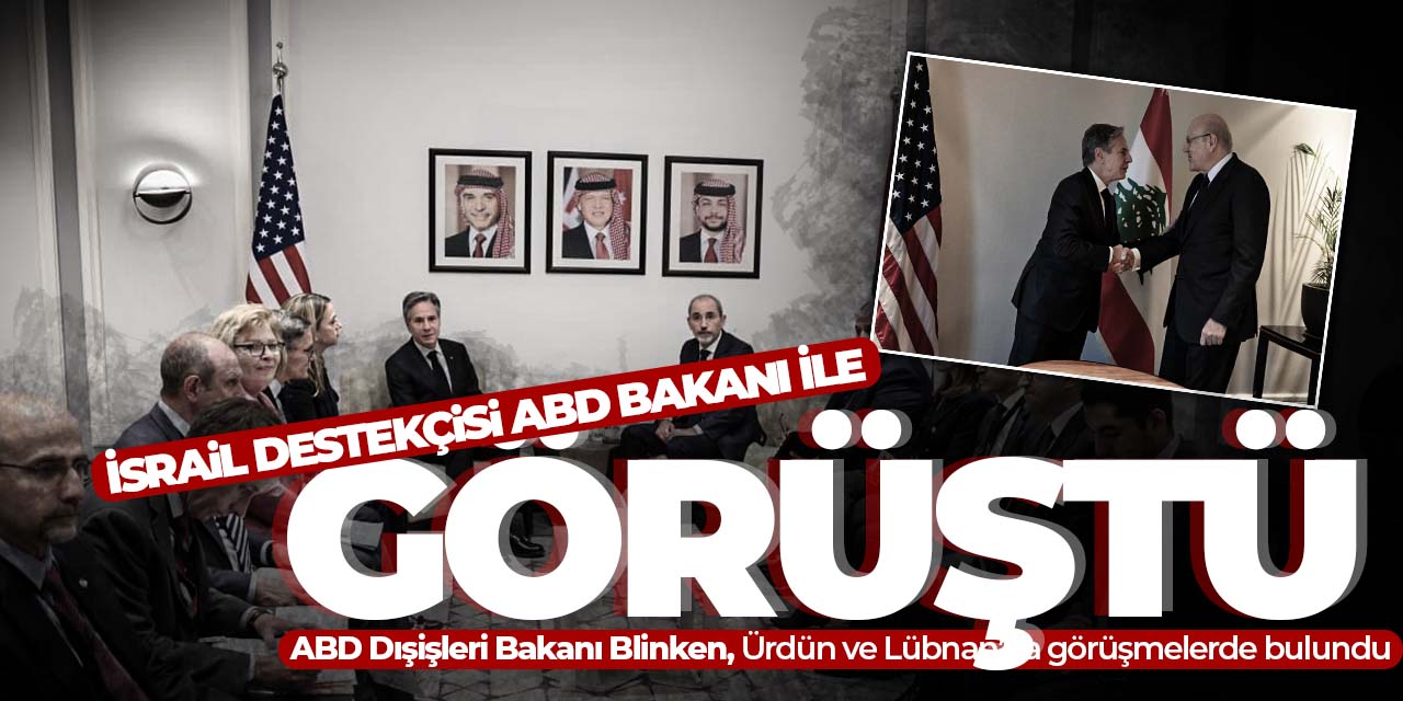 ABD Dışişleri Bakanı, Ürdün'de görüşmelerde bulundu