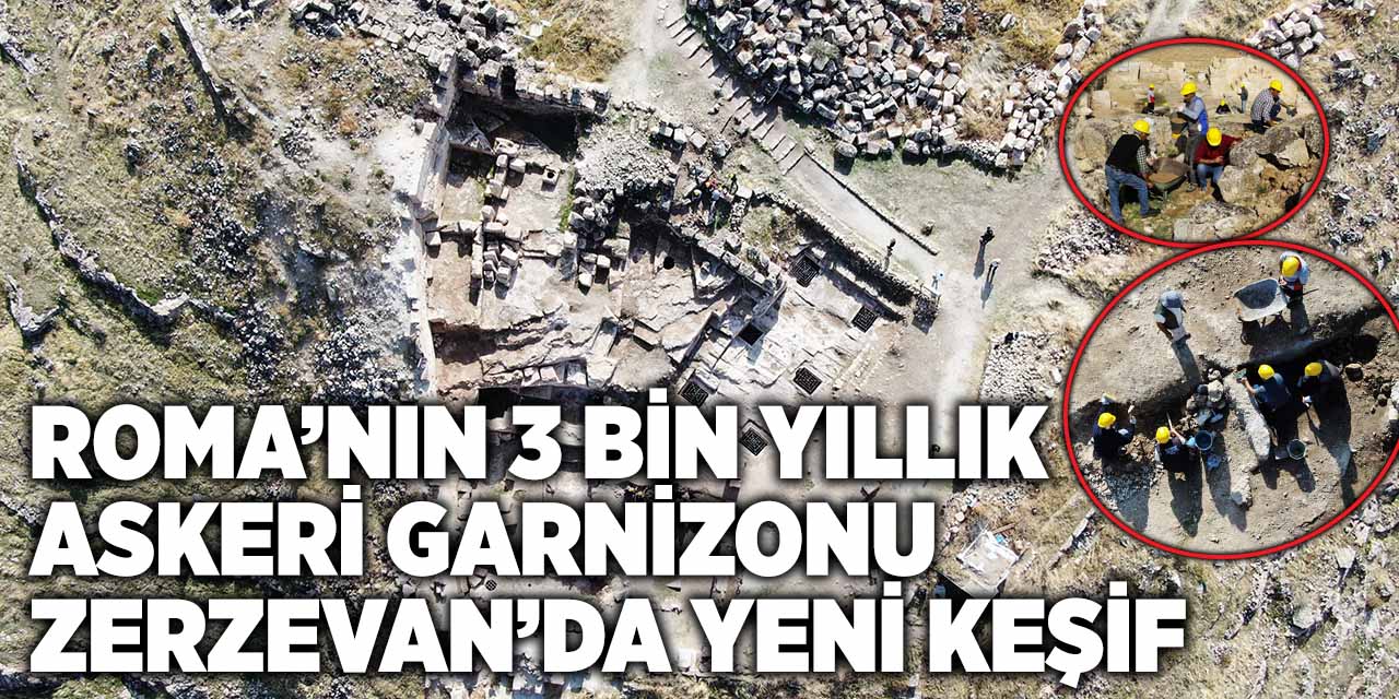 Roma’nın 3 Bin Yıllık Askeri Garnizonu Zerzevan’da Yeni Keşif