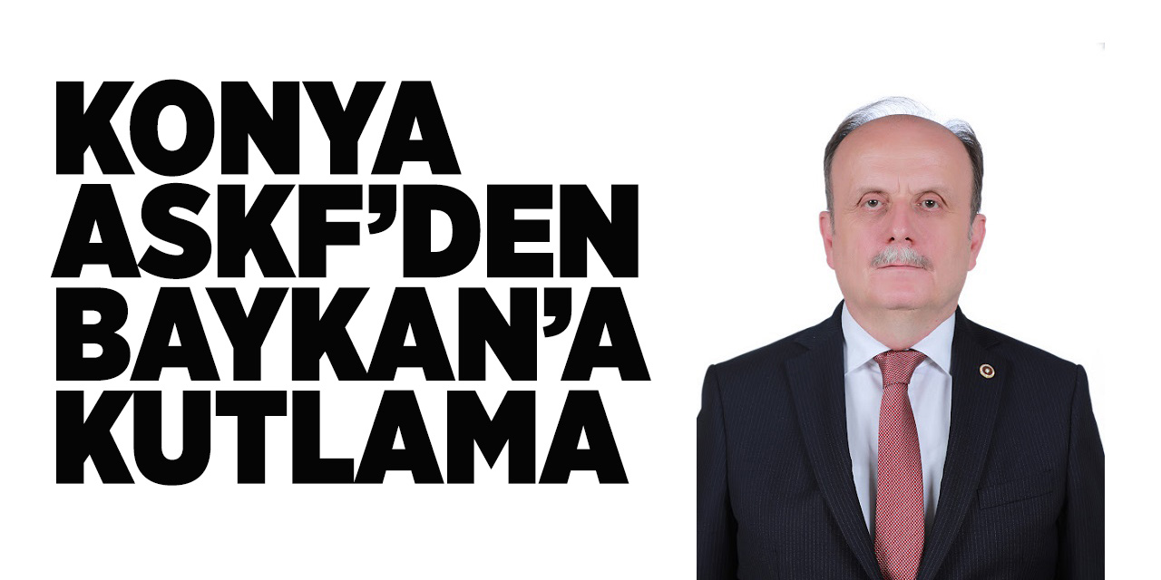 Konya ASKF’den Baykan’a Kutlama
