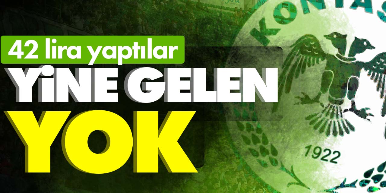 Biletleri 42 TL yaptılar ama stadı dolduramadılar!