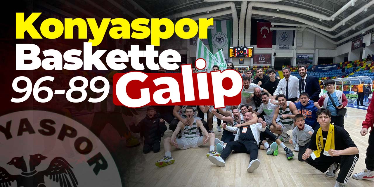 Konyaspor Basket, evinde kazandı!