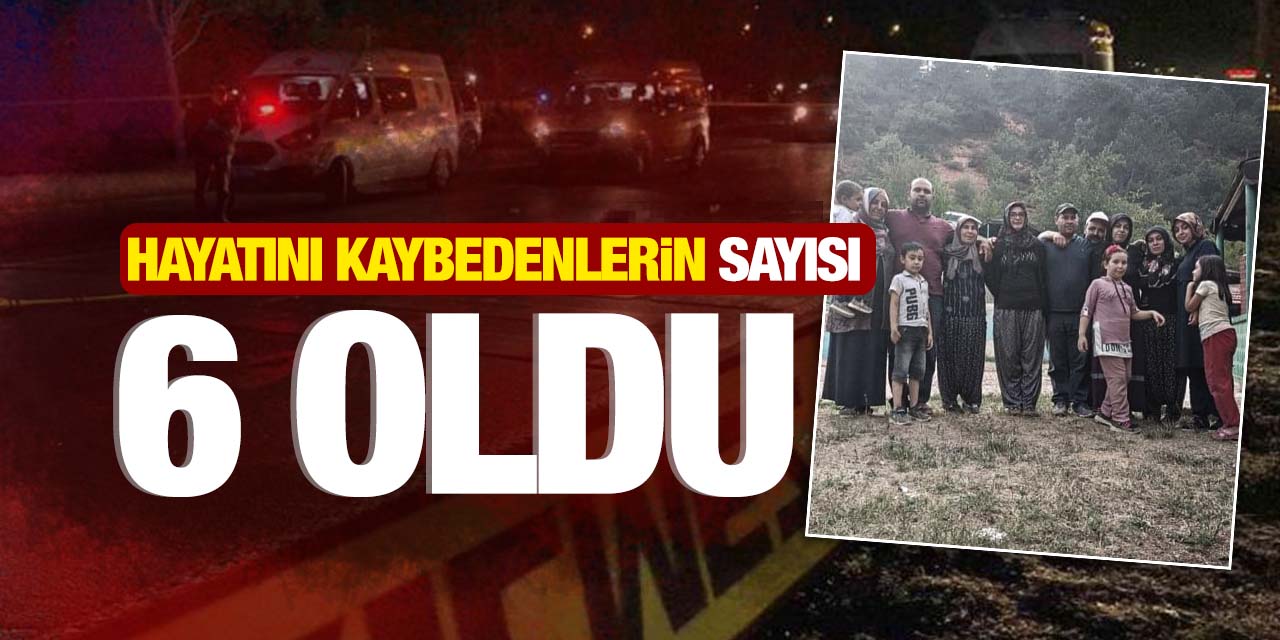 Konya'daki kazada hayatını kaybedenlerin sayısı 6'ya yükseldi