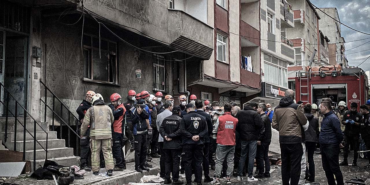 Küçükçekmece'de doğalgaz faciası!