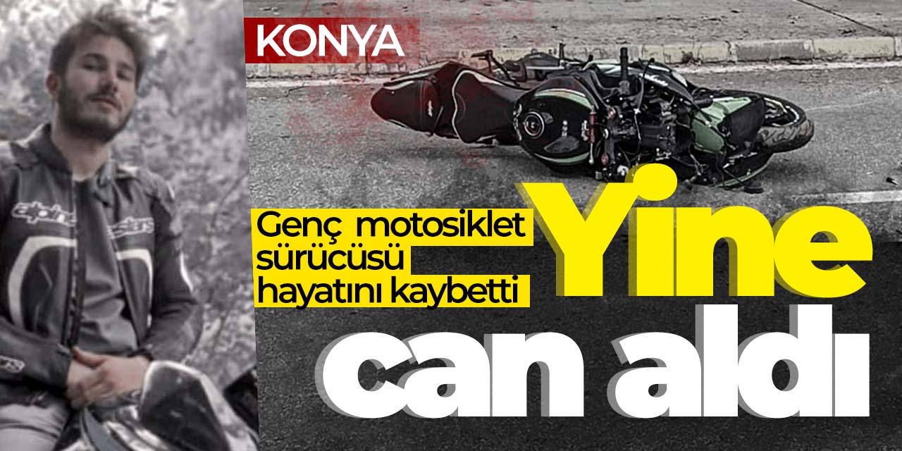 Motosiklet yine can aldı!
