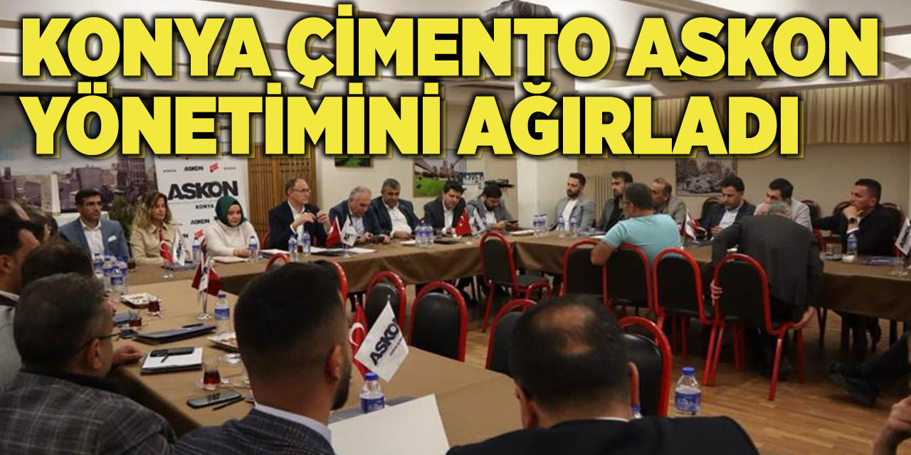 Konya Çimento Askon Yönetimini Ağırladı
