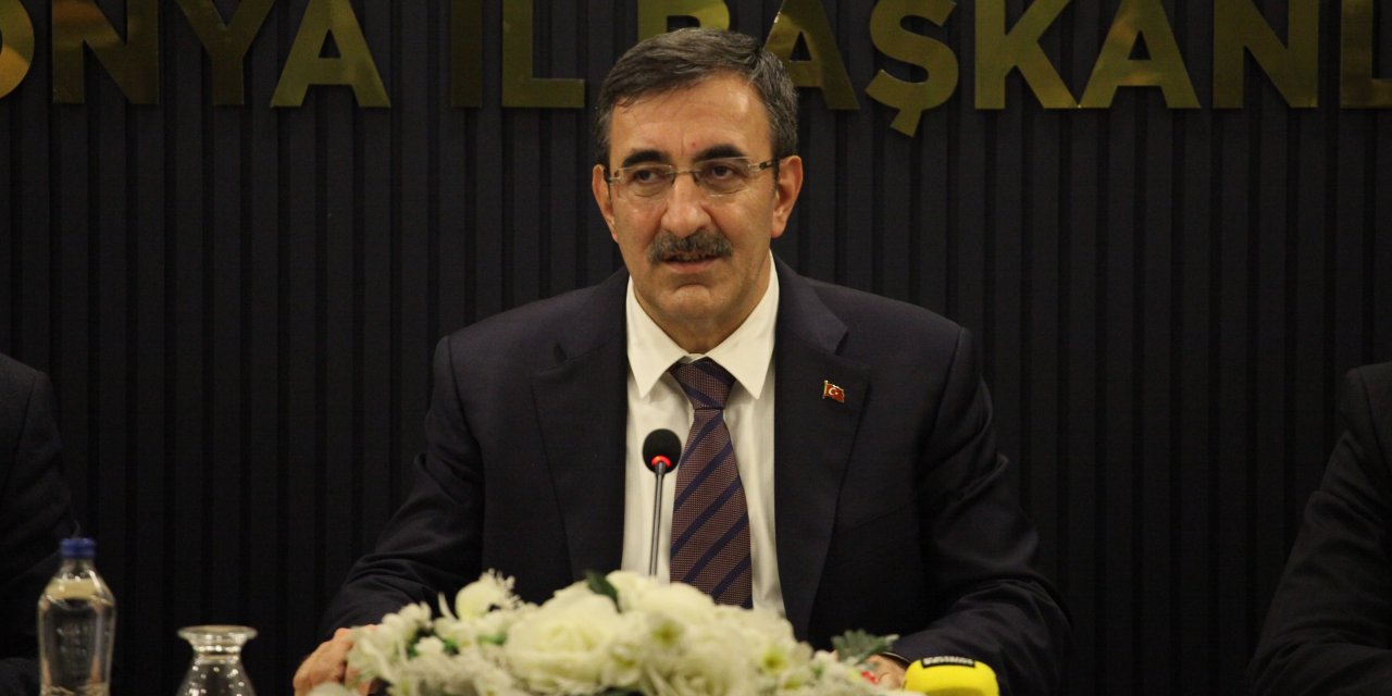 Cumhurbaşkanı Yardımcısı Cevdet Yılmaz Konya'da