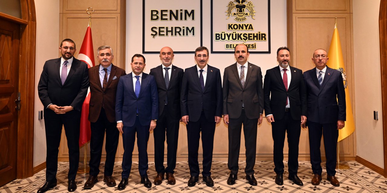 Cumhurbaşkanı Yardımcısı Yılmaz, Başkan Altay’ı Ziyaret Etti