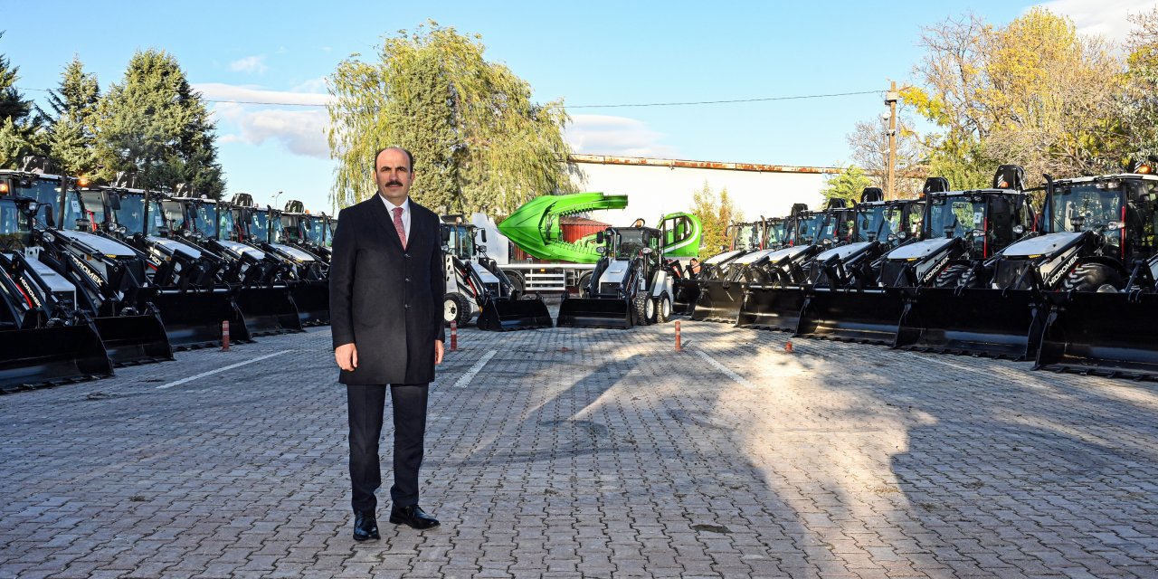 Başkan Altay: “İş Makinesi Envanterimizi 60 Yeni Araçla Güçlendirdik”