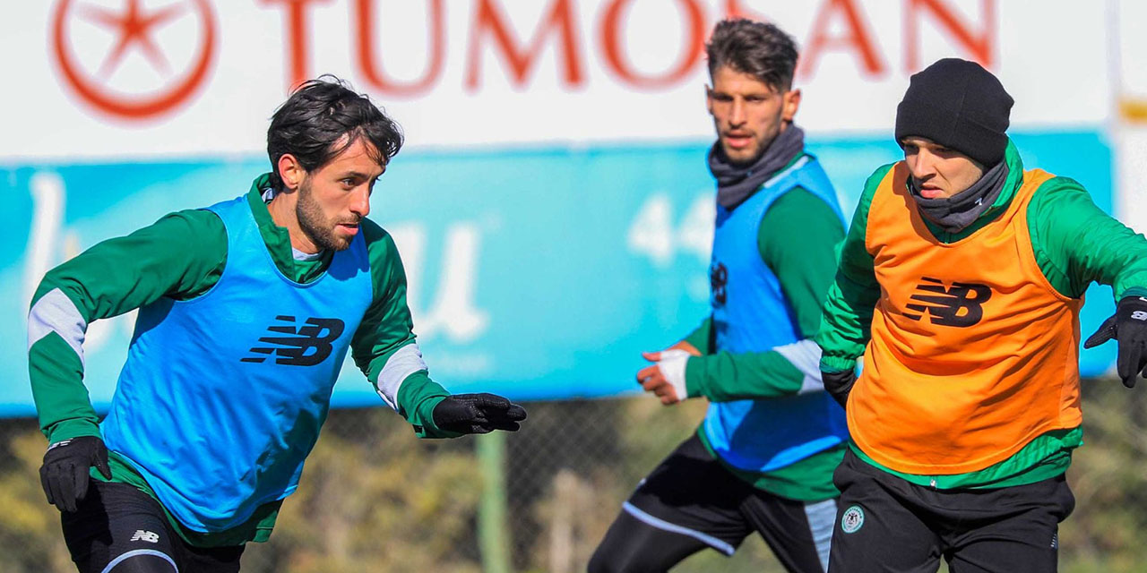 Konyaspor, Alanyaspor maçı hazırlıklarını sürdürdü