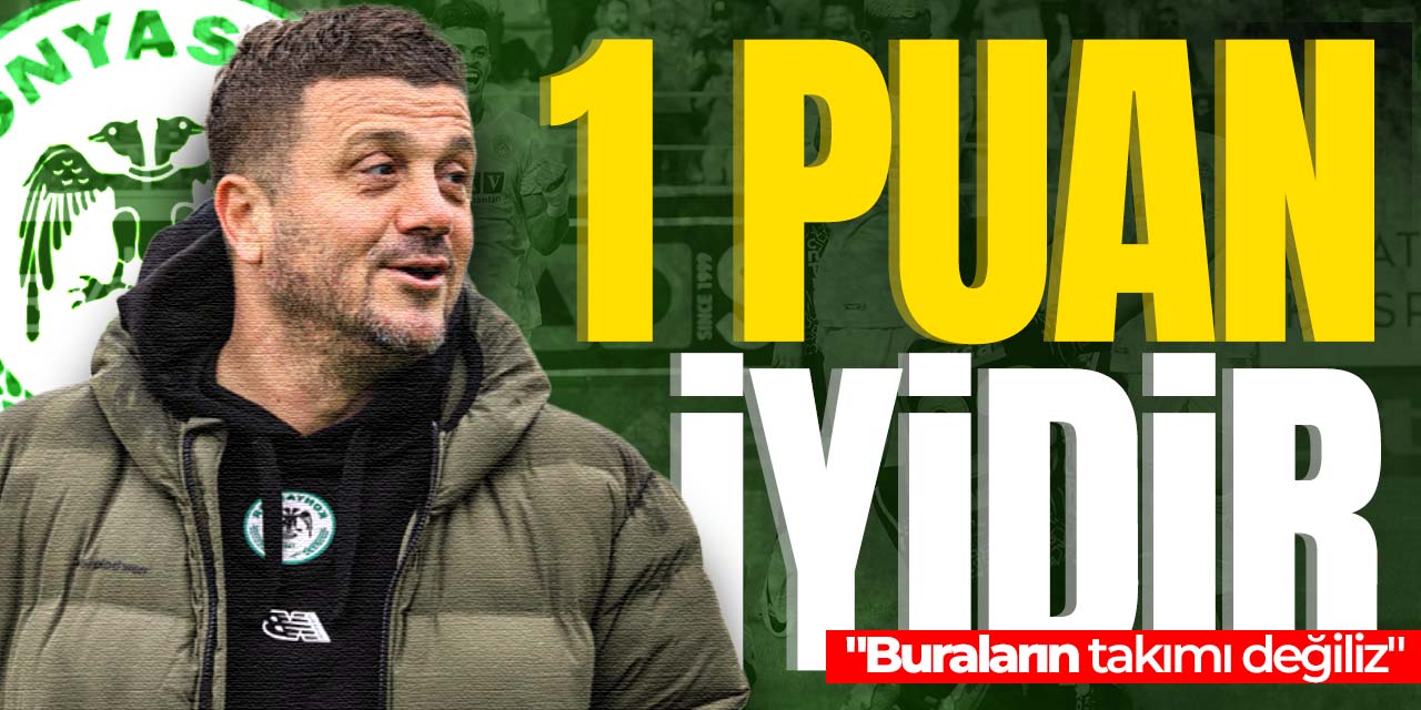 Hakan Keleş: "Buraların takımı değiliz"