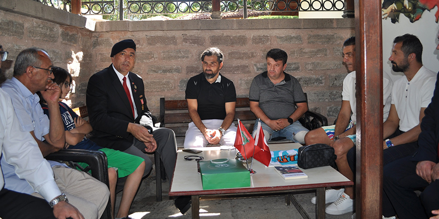 İLHAN PALUT,ŞEHİT AİLELERİ VE GAZİLERLE BİRARAYA GELDİ