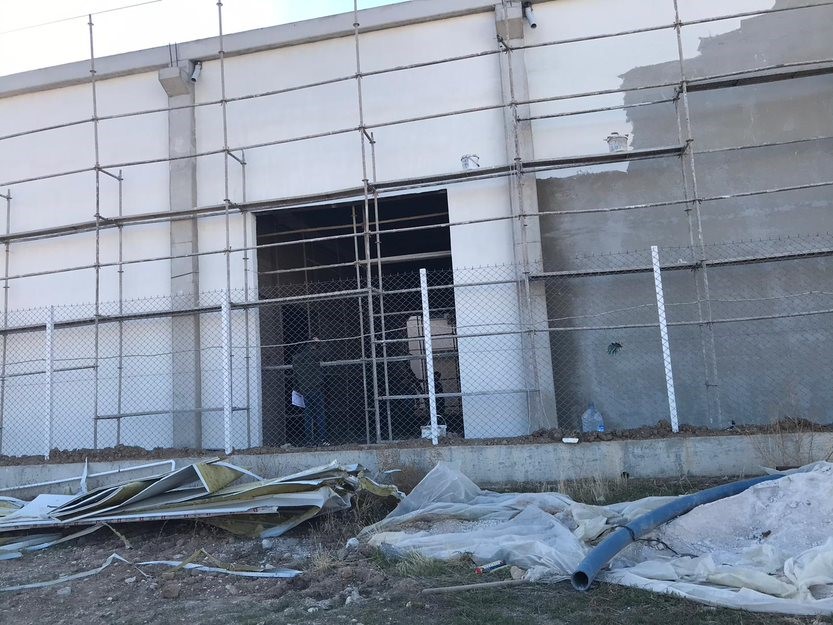 Konya’da inşaattan düşen işçi yaralandı