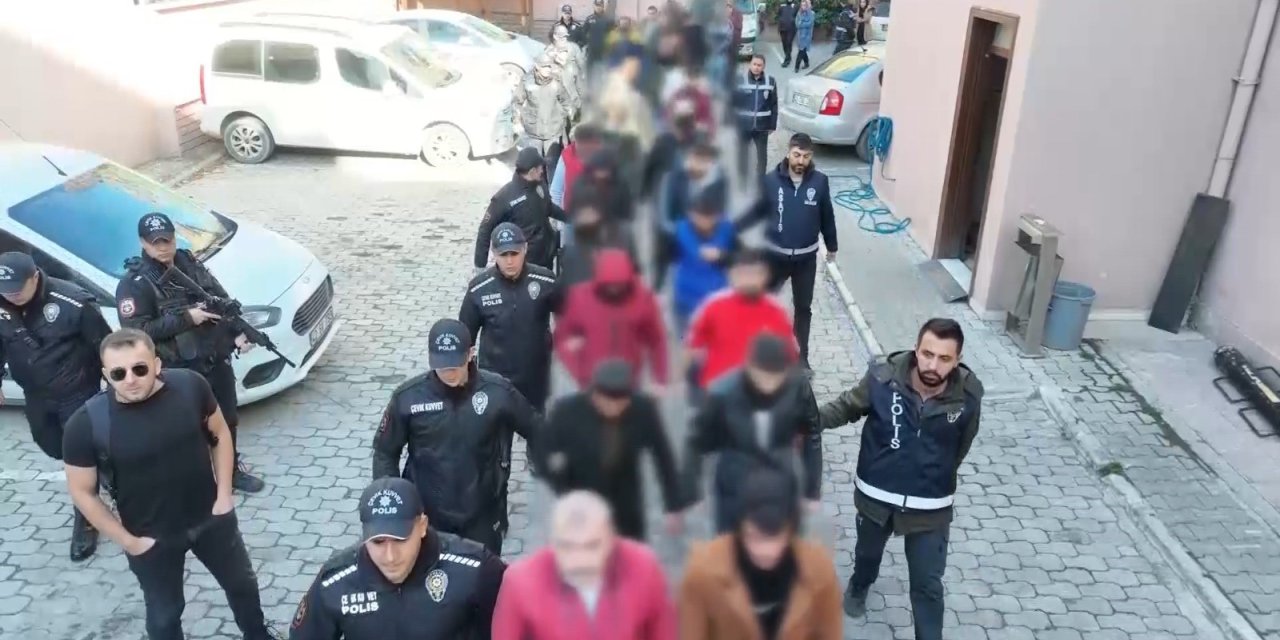 Konya'da aranan 93 şahıs yakalandı
