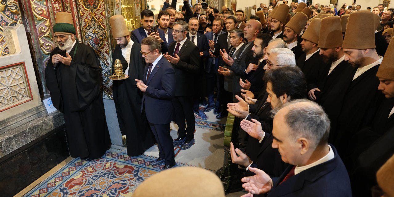 Konya’da Şeb-i Arus programları Heyecanla başladı