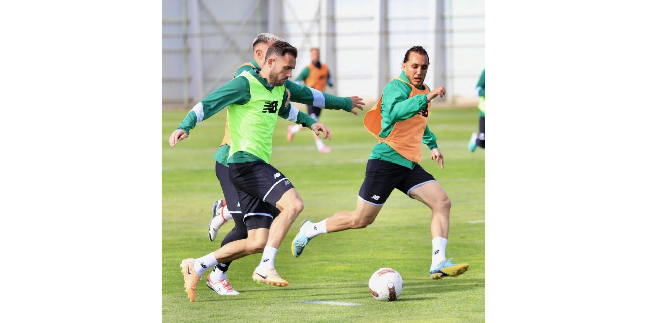 Konyaspor, Sivasspor maçı hazırlıklarını sürdürdü