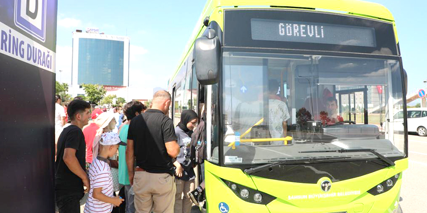 Yerli elektrikli otobüsler, TEKNOFEST'in ilk gününde 9 bin 500 yolcu taşıdı