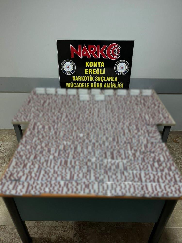 Konya'da uyuşturucu operasyonu!