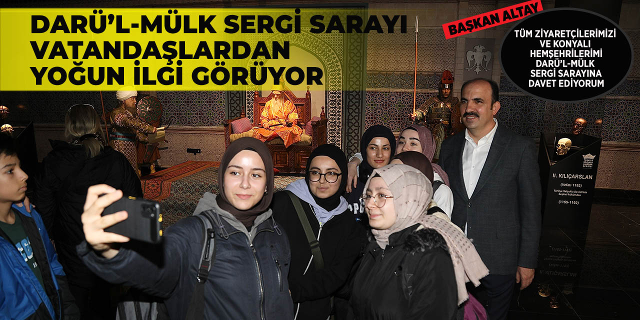 Darü’l-mülk Sergi Sarayı Vatandaşlardan Yoğun İlgi Görüyor