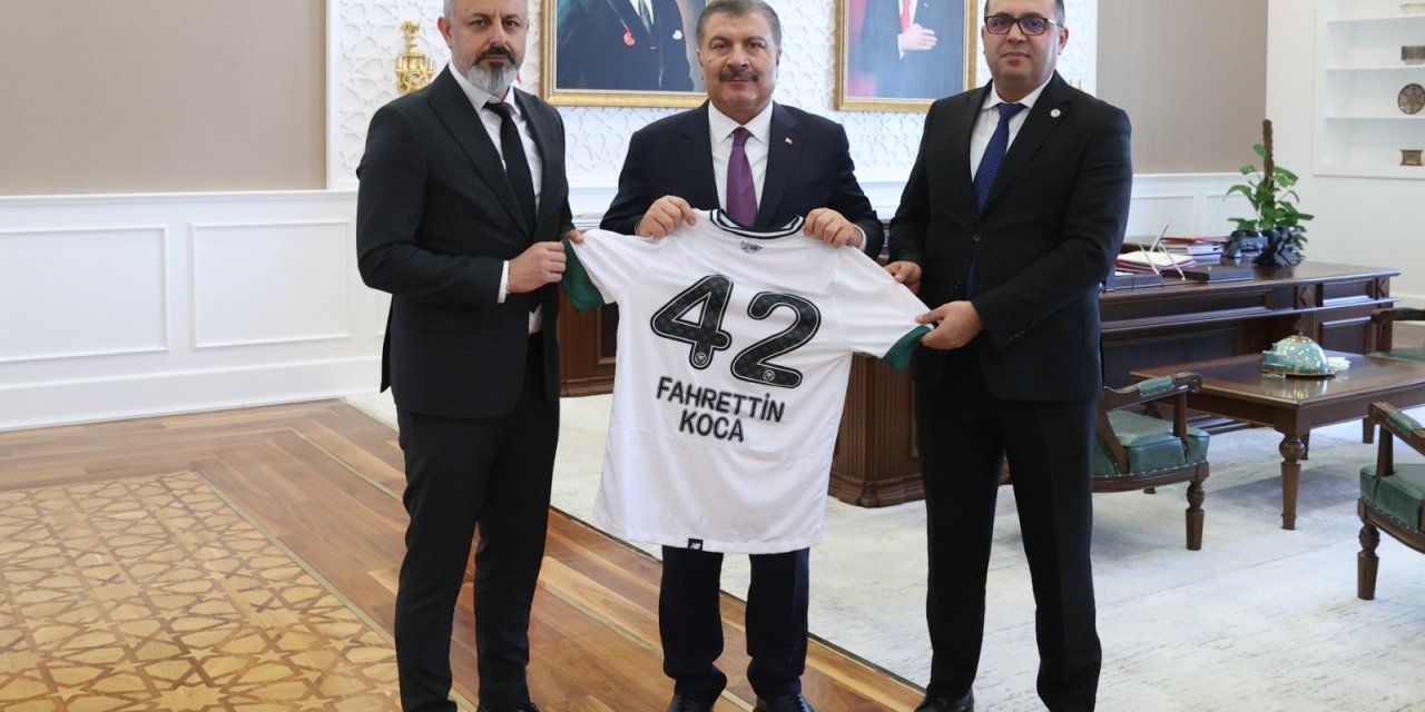 Başkan Korkmaz'dan Bakan Koca'ya ziyaret!