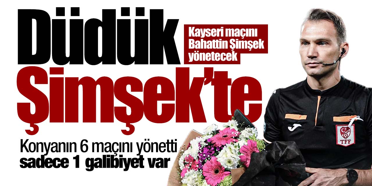 Kartal, yönettiği 6 maçtan 1 galibiyet çıkarttı! Kayserispor maçını da o yönetecek