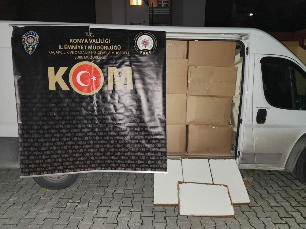 Konya'da kaçakçılık operasyonu: 10 gözaltı