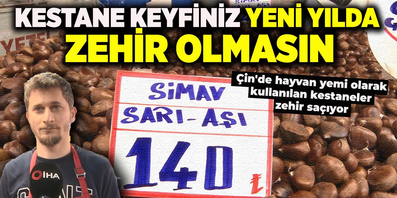 Kestane keyfiniz yeni yılda zehir olmasın