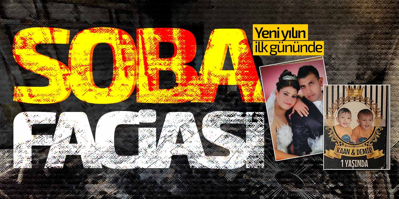 Yeni yılın ilk gününde elektrikli soba faciası! 3 ölü