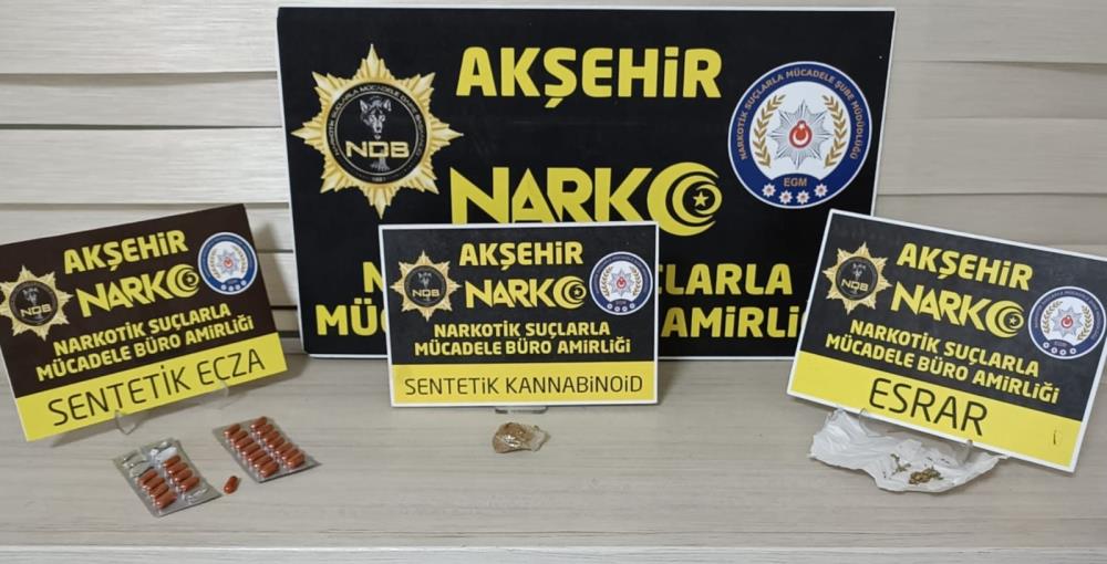 Konya’da uyuşturucu operasyonu: 4 gözaltı