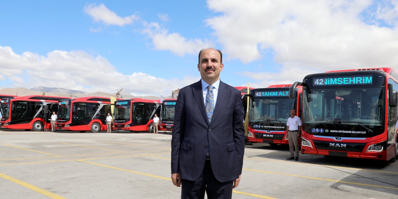 Ulaşımda en ucuz ve en Kaliteli hizmeti sunan Konya Büyükşehir, 2023’te 102,4 Milyon Yolcu Taşıdı