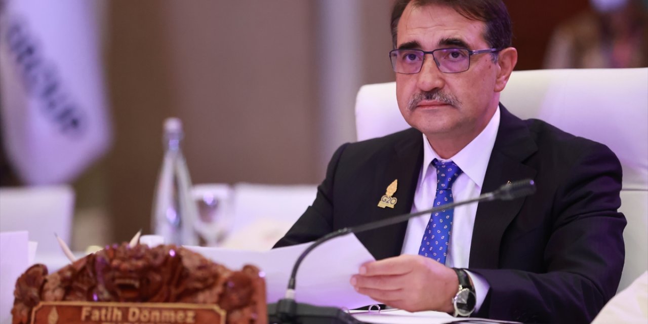 Enerji ve Tabii Kaynaklar Bakanı Fatih Dönmez, G20 Enerji Bakanları Toplantısı'nda konuştu: