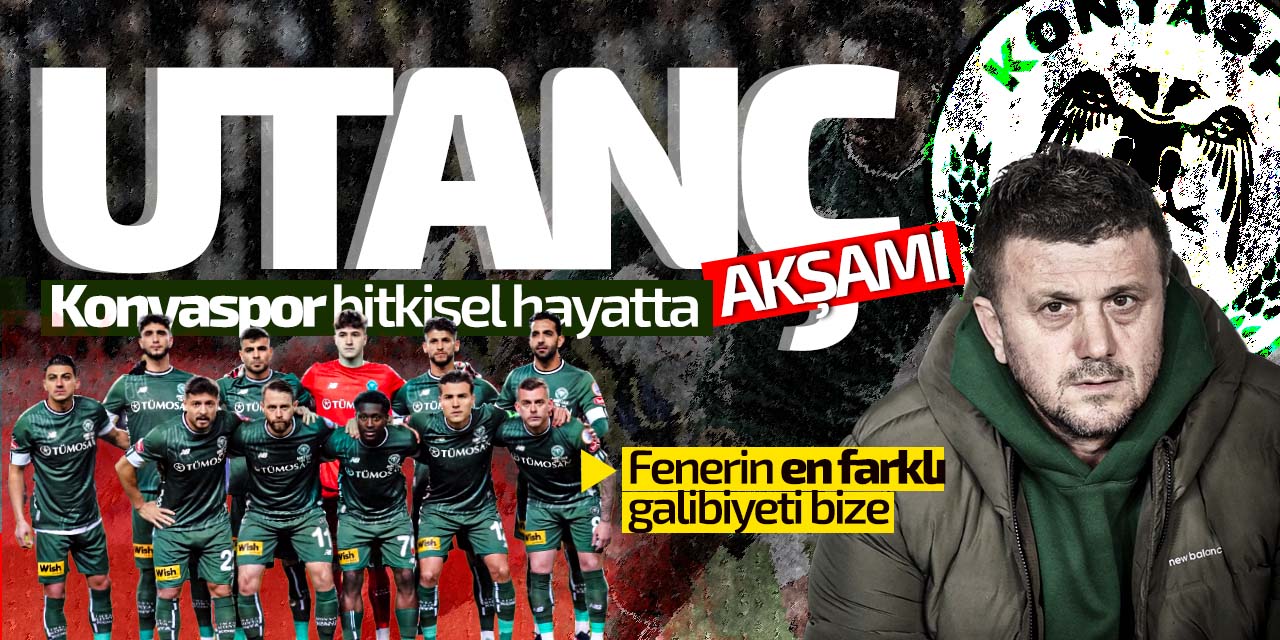 Konyaspor'un utanç akşamı! Fenerbahçe 7-1 Konyaspor