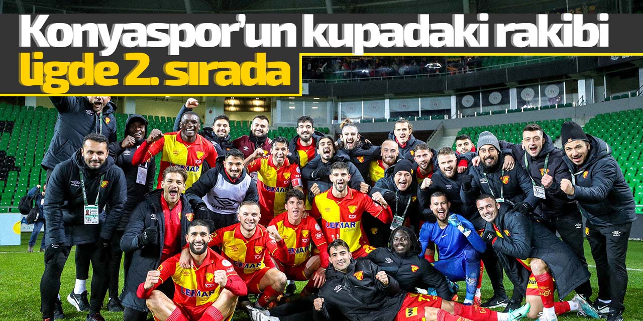 Konyaspor'un kupadaki rakibi 2. sırada