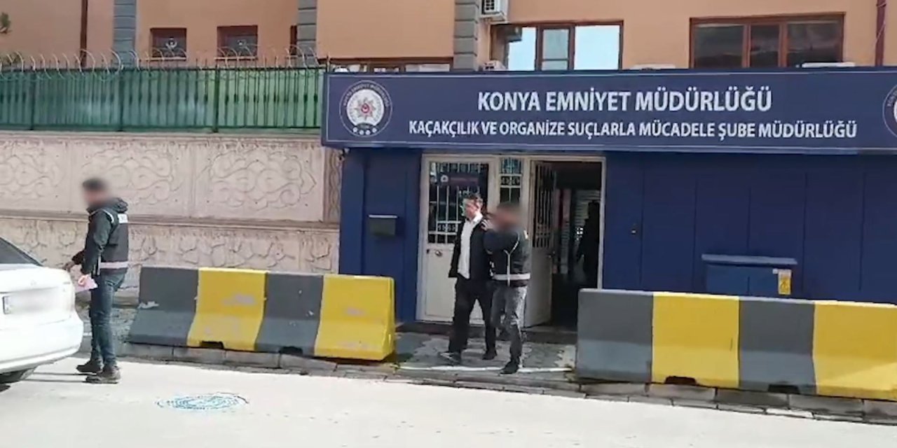 Konya'da toplam 45 yıl hapis cezası bulunan 2 şüpheli yakalandı