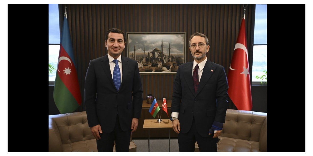 Altun, Hacıyev ile bir araya geldi