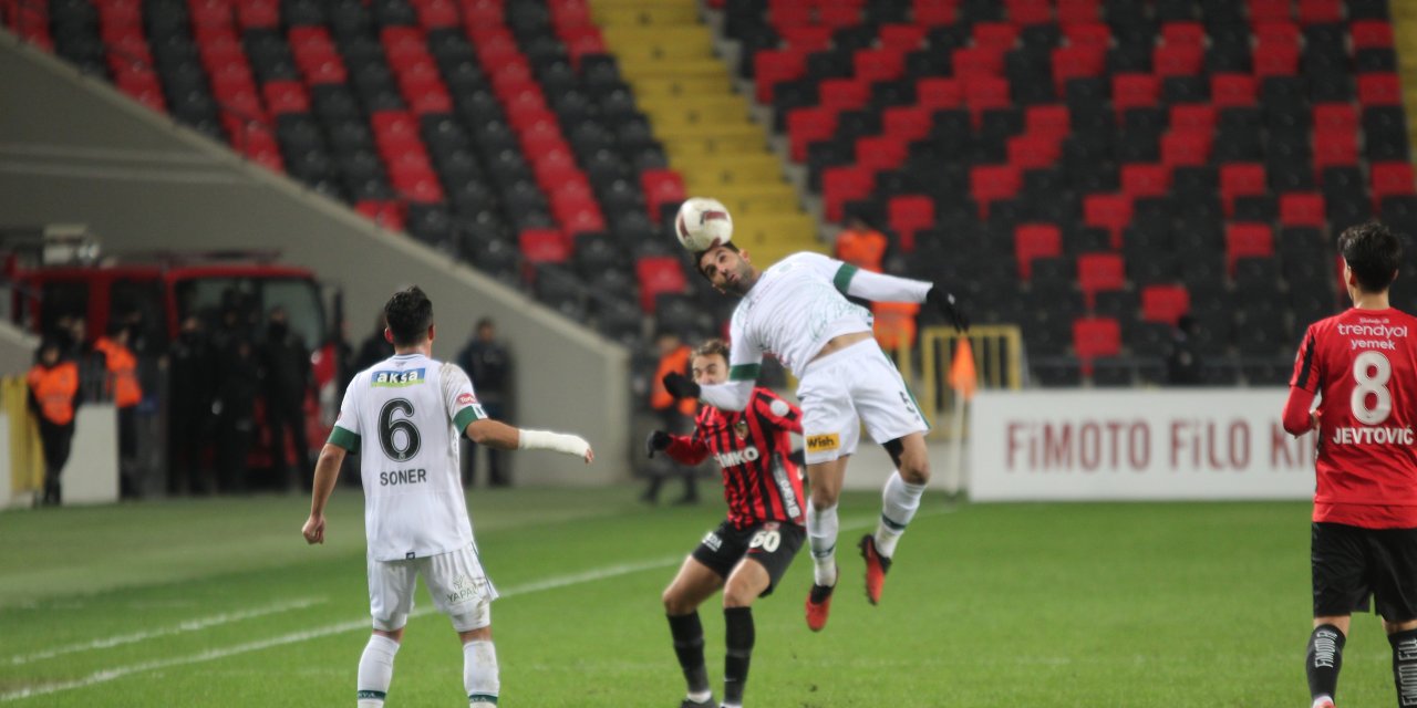 Çok istedik ama olmadı! Gaziantep:1 - Konyaspor:1