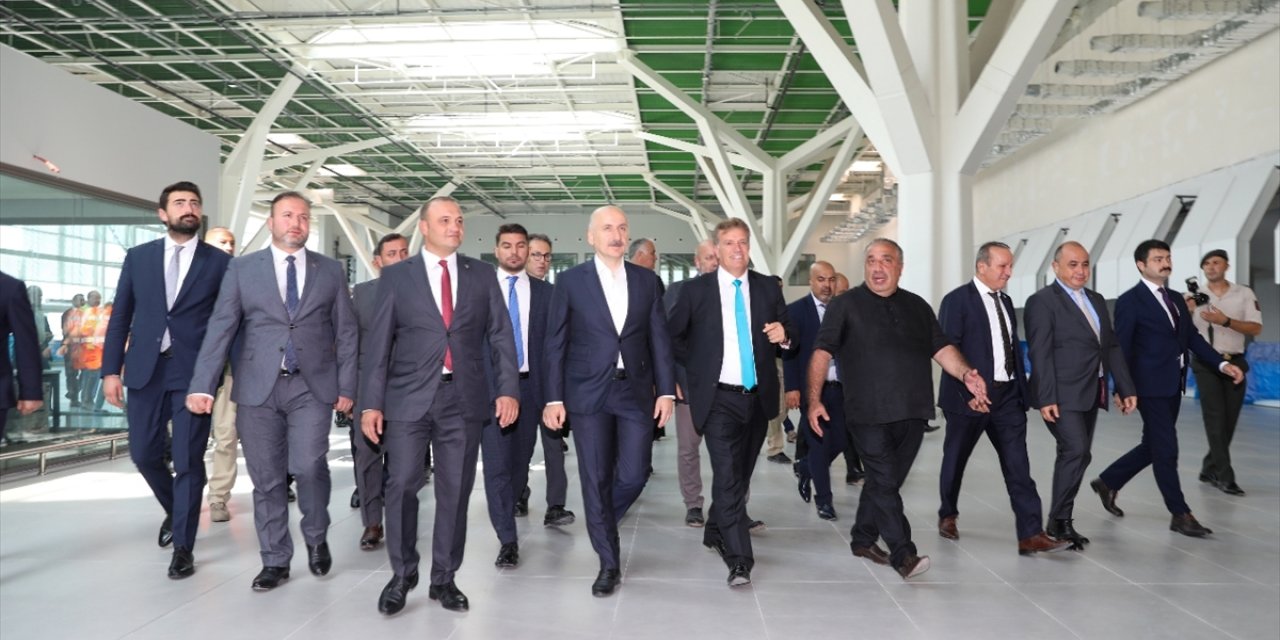 Ulaştırma ve Altyapı Bakanı Karaismailoğlu'nun KKTC temasları başladı