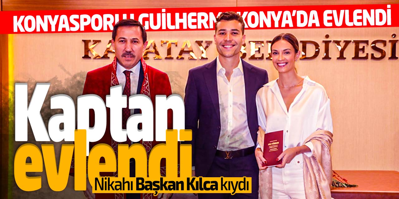 Kaptan evlendi! Guilherme yüzüğü taktı